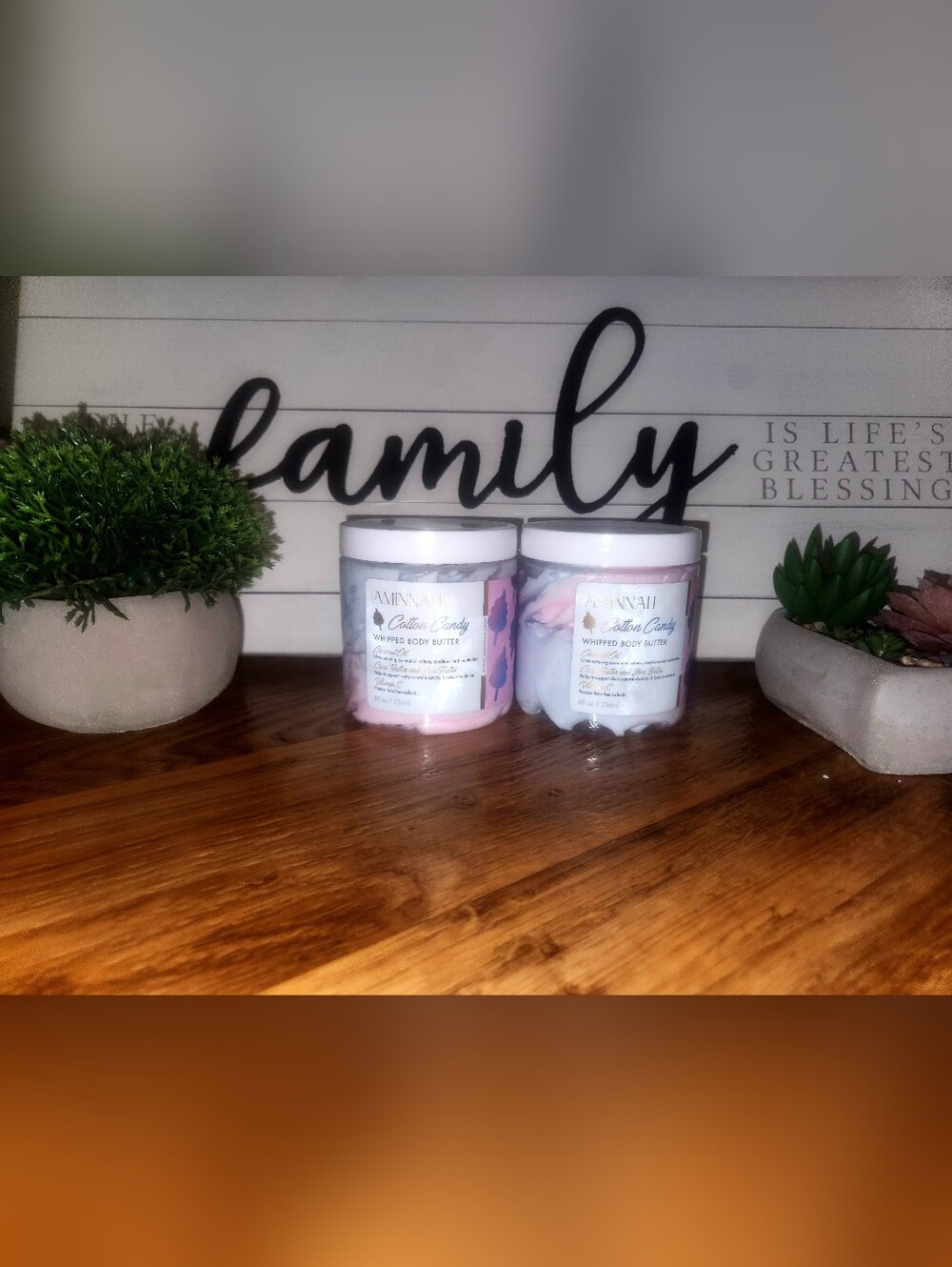 🌺3/$25 AMINNAH "Cotton Candy" Body Butters (2)
